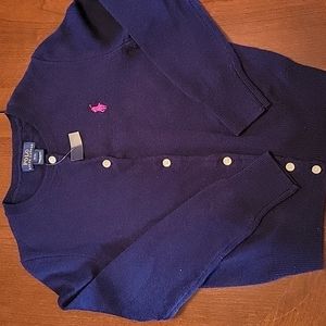 Polo Raulph Lauren Girls Sz 7 Sweater